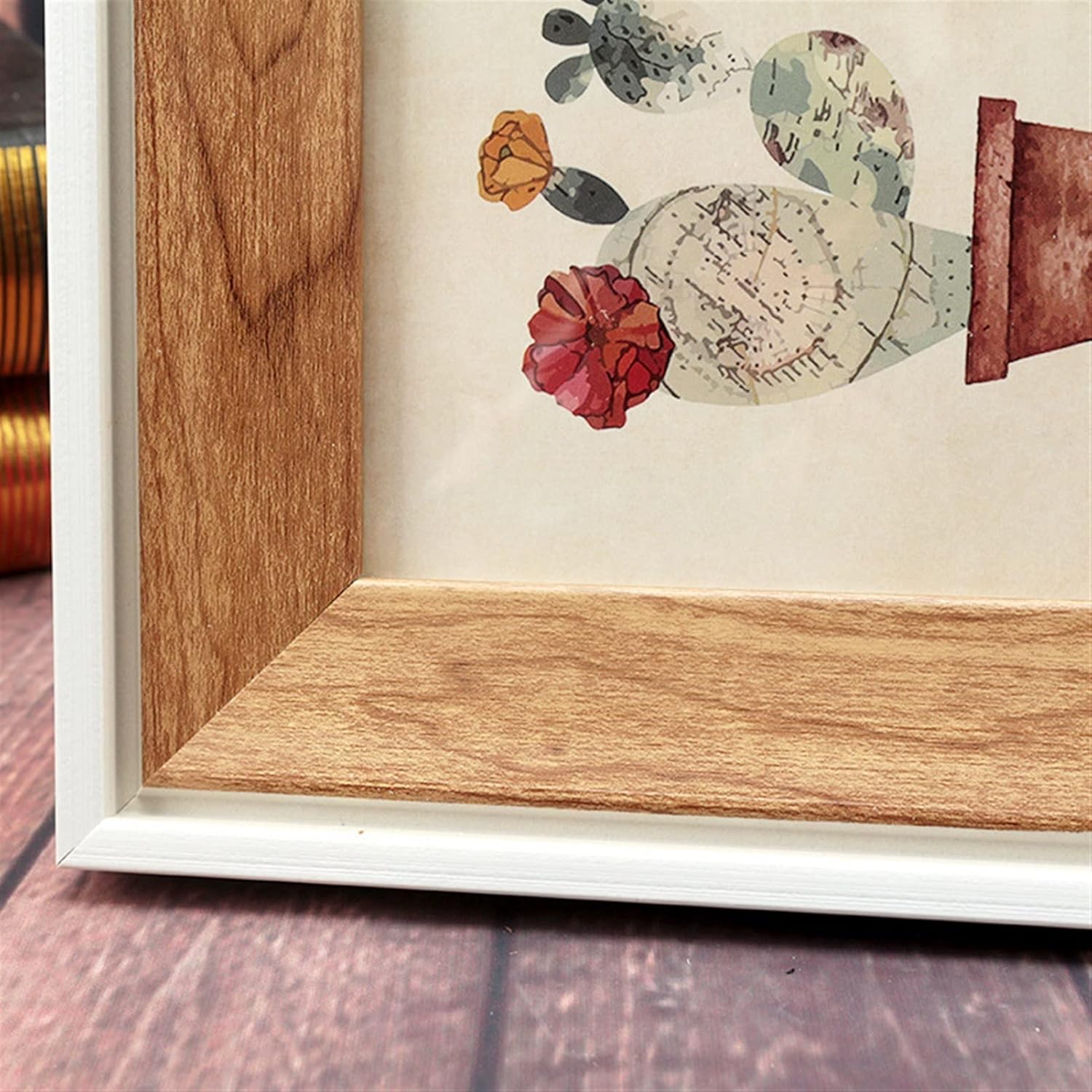 フォトフレーム クリエイティブ木製フォトフレーム フォトウォール